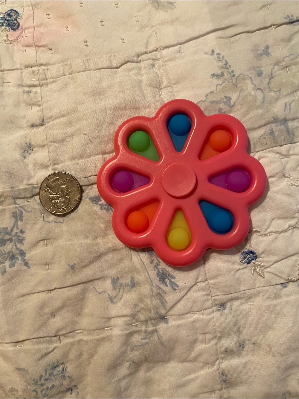 Pink Flower Pop Sensory Fidget Toy for Kids
